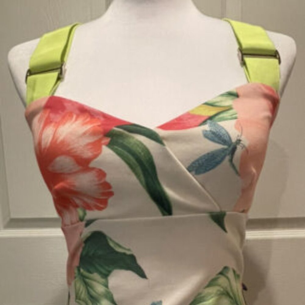 Ted Baker Forget-Me-Not Floral Adjustable Strap Size 0